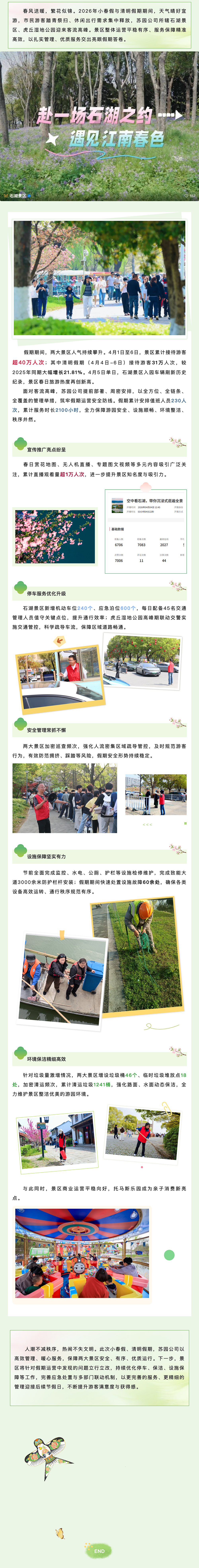 人气爆棚！假期接待游客超40万人次，秩序井然服务优.jpg